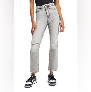 GOOD AMERICAN 🆕 Good Boy Jeans. Size 14/32. Grey Jeans 🚀 Fall/Winter 202…